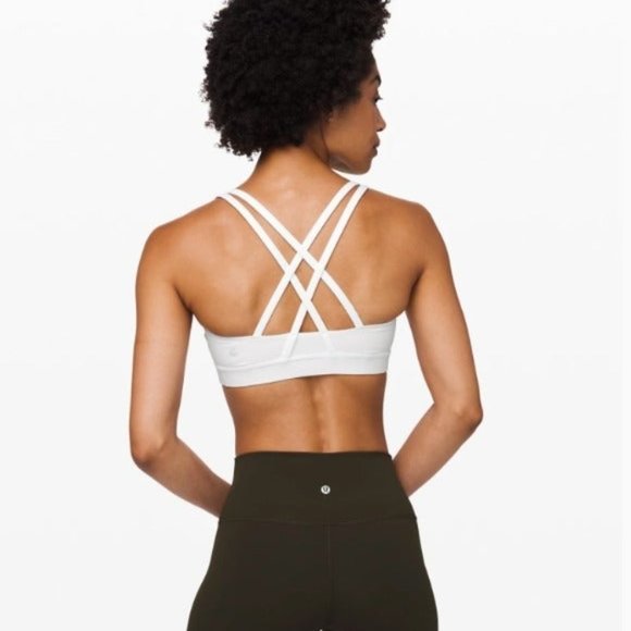 lululemon athletica Other - *SOLD* Lululemon Energy Sports Bra Light Gray